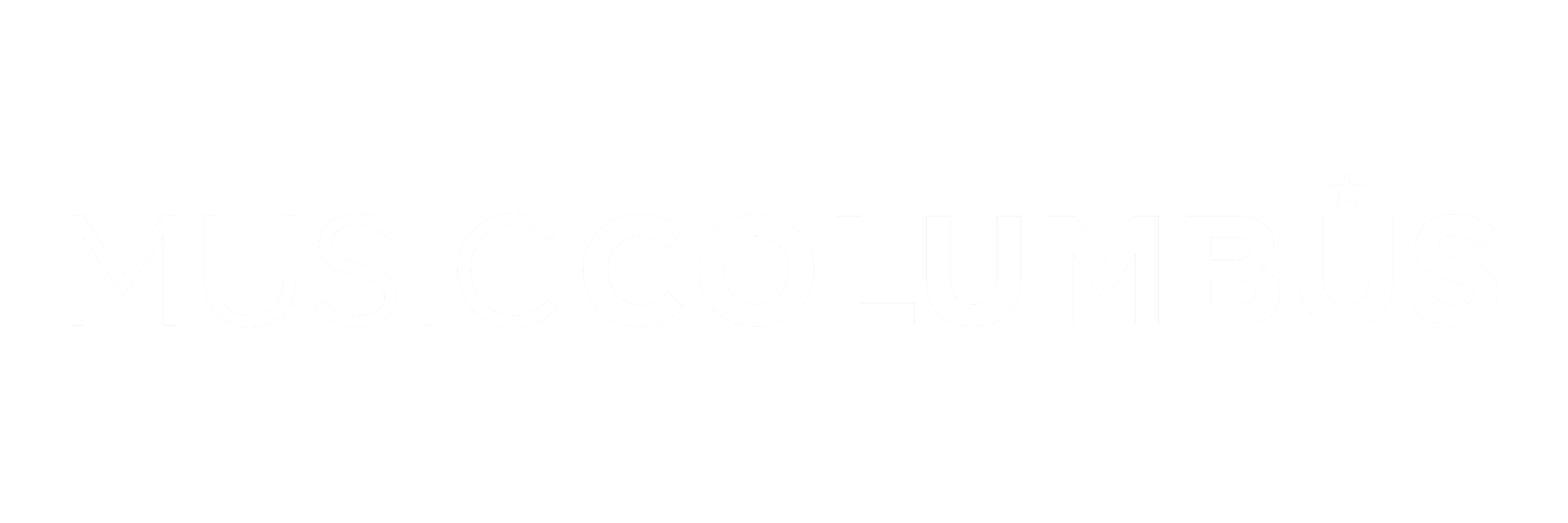 music columbus logo all white music columbus logo all white